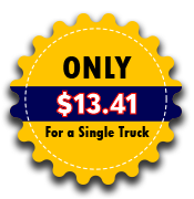 Only  $13.41 for a single truck